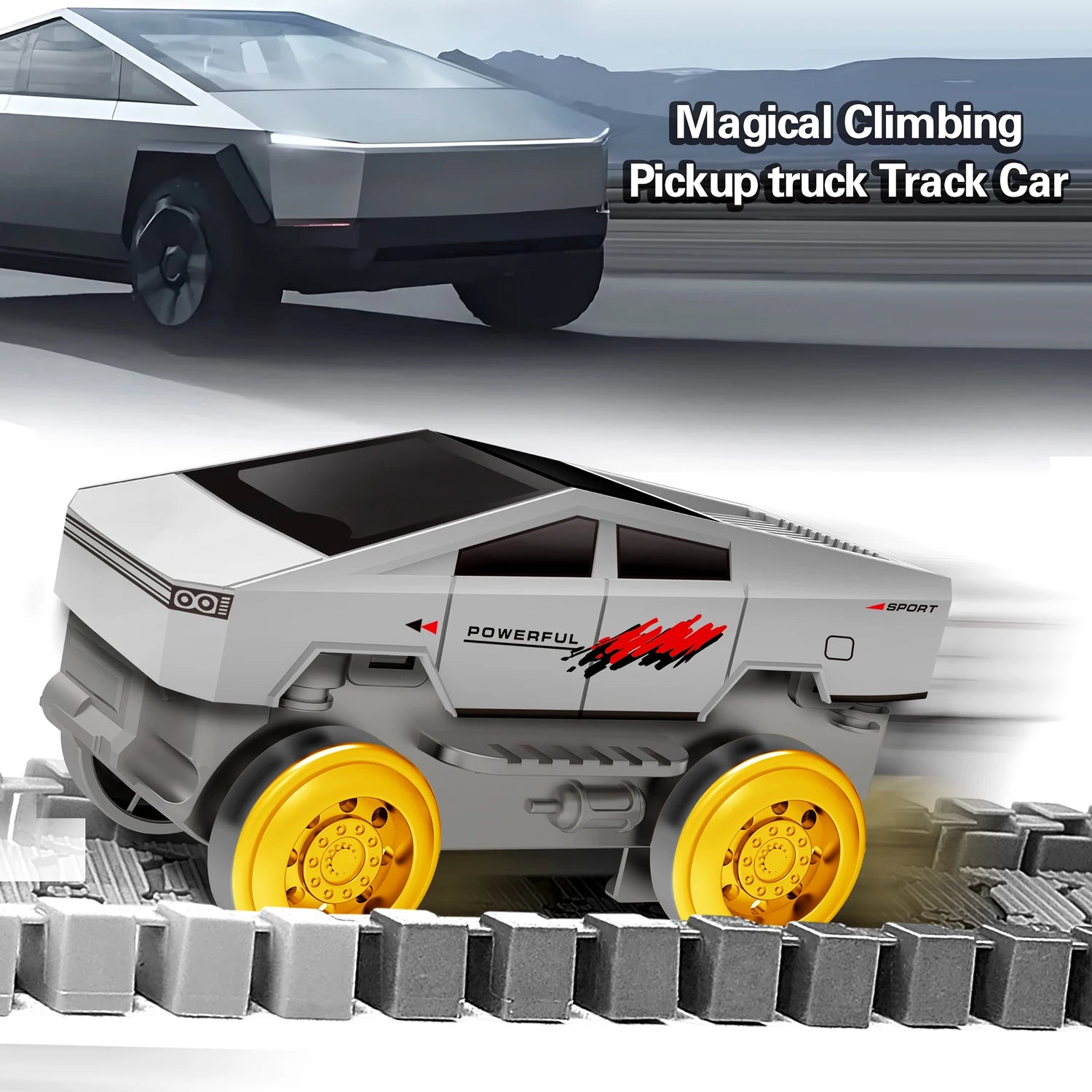 Space Track Toys Magic Climbing electric Engineering Race Car Toy  Bendable Flexible Race track Cars Train Toy For Kid Gift