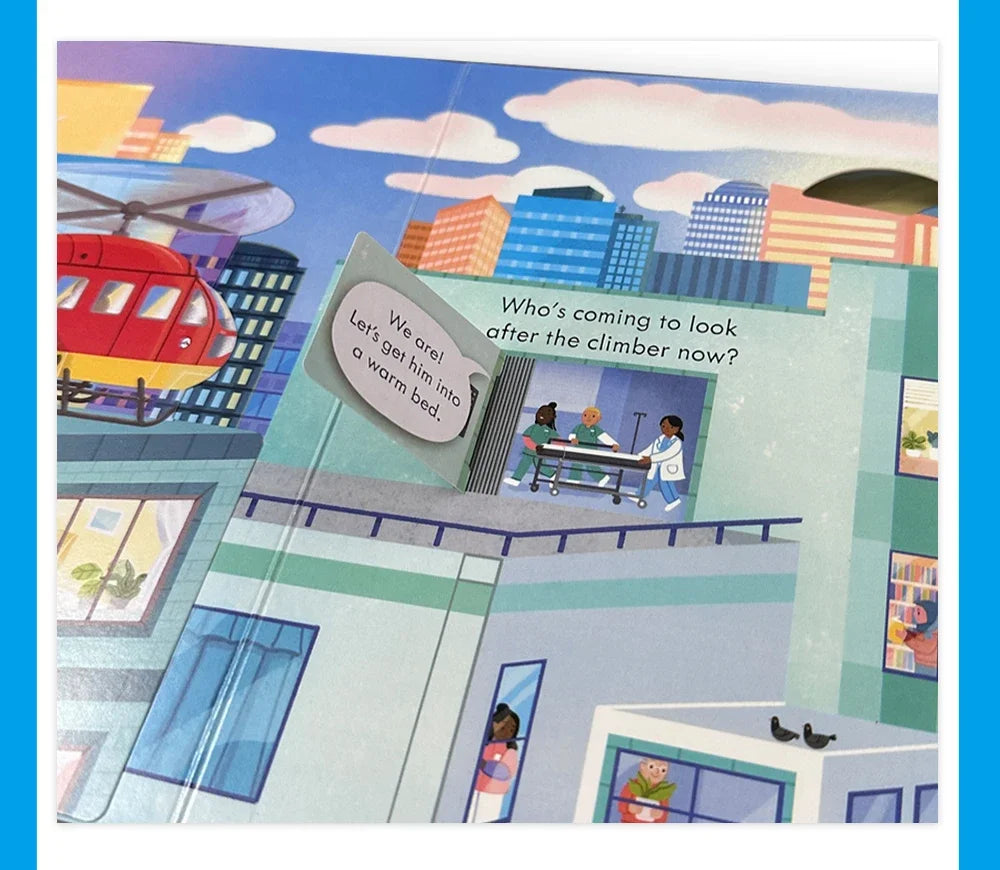 Usborne Peep Inside How Works Series Scientific Knowledge Learning Picture Book in English Daily Bedtime Reading Book