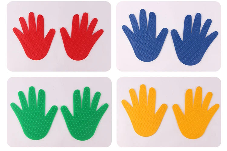 Hand and foot sports toys, busy and playful sensory games children's outdoor colorful crawling and jumping activity props