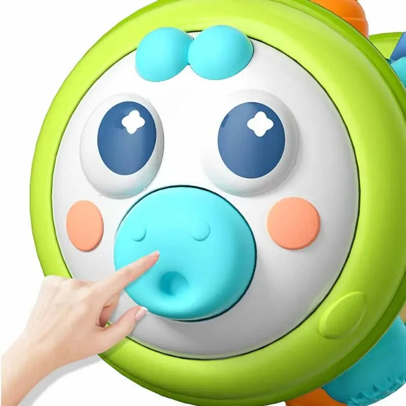 Baby Crawling Roller Montessori Activity Toy with Ball Rattle Games for Babies Development 0 6 12 Months Inflatable Crawling Toy