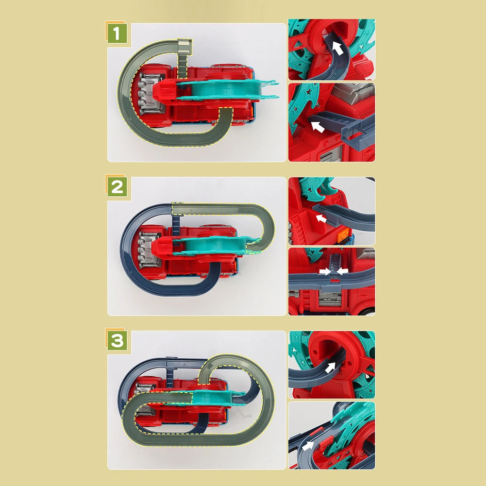 Animals Stair Climbing Toy Assembly Design Ferris Wheel Duck Toys Early Education Exercise Hands On Skills for Boys Girls