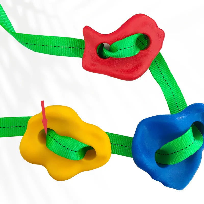 Ninja Tree Swing Toys Warrior Obstacle Course for Kids with Pulley Kit with Accessories Monkey Bars Gym Rings Climbing Ladder