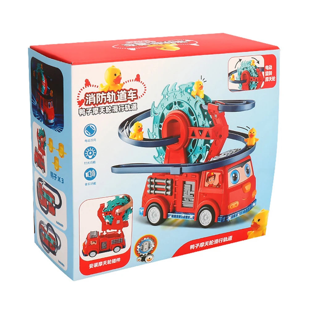 Animals Stair Climbing Toy Assembly Design Ferris Wheel Duck Toys Early Education Exercise Hands On Skills for Boys Girls