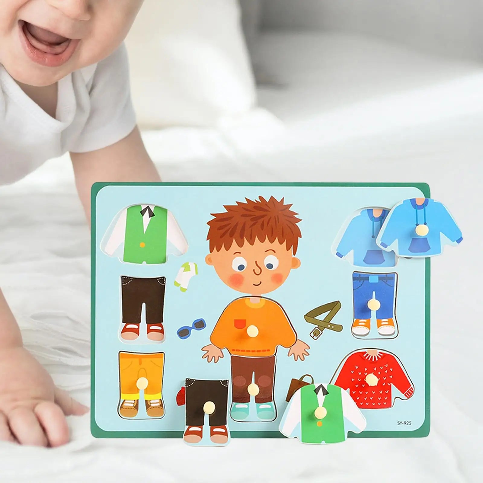 Dress Up Toy Learning Activities Puzzle for Preschool Birthday Gift