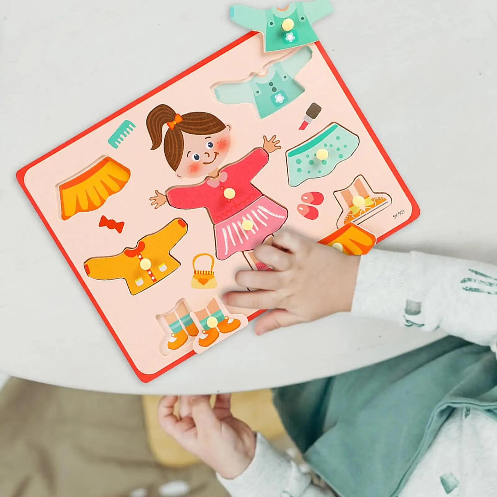 Dress Up Toy Learning Activities Puzzle for Preschool Birthday Gift