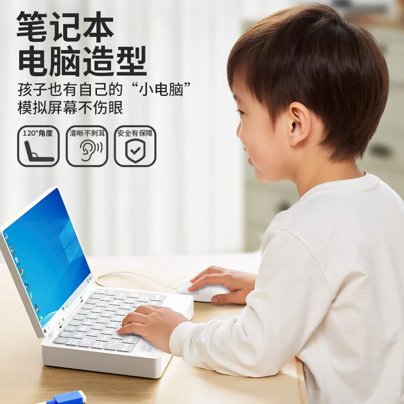 Children Multifunctional Early Education Notebook Enlightenment Learning Boy Girl Puzzle Thinking Training Toy Gifts Can Drawing