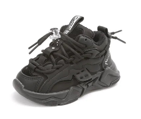 Plush Children Chunky Sneakers Waterproof Boys Sports Shoes Comfortale Arch Support Girls Running Child Footwear