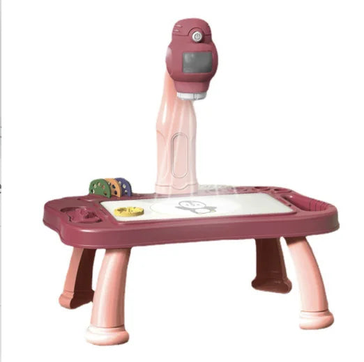 Children's Storybook Torch Projector Kaleidoscope Sky Handrail Galaxy Night Light Up Cartoon Baby Toy For Kids Educational Toys