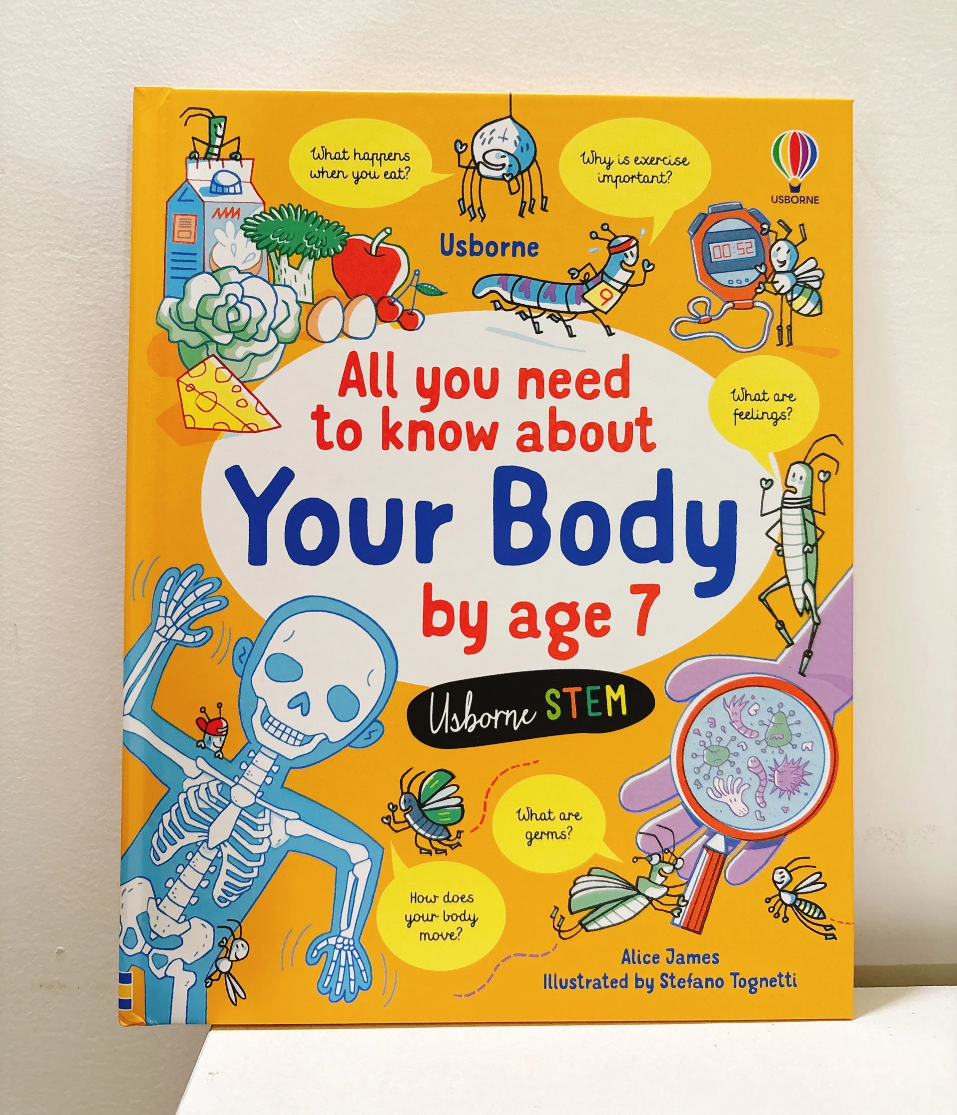 All You Need to Know about Your Body by Age 7 Children Educational English Picture Reading Book