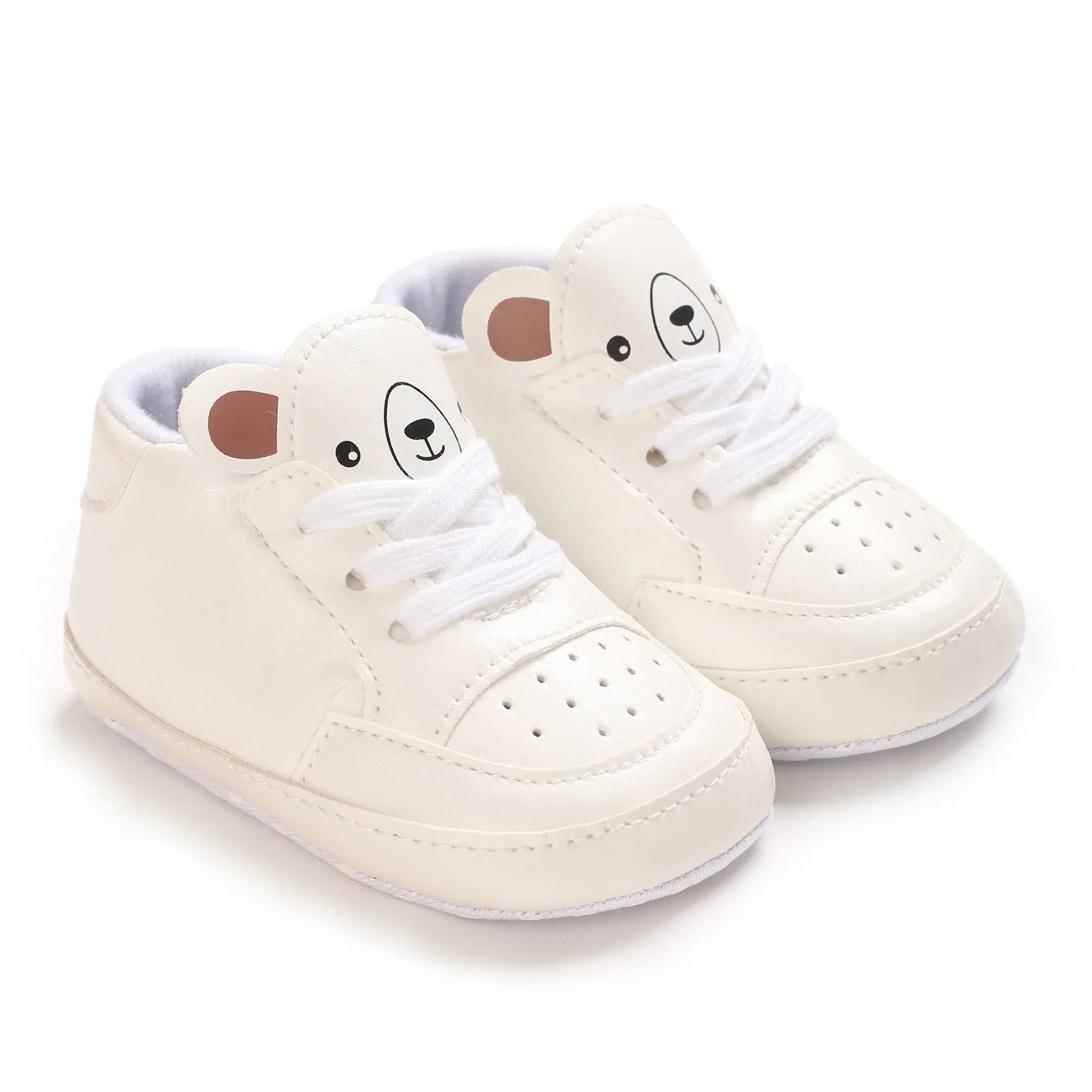 Cute Cartoon Baby Shoes For Spring And Autumn 0-18M Newborn Boys And Girls Anti Slip Walking Shoes Soft Soled Sports Shoes