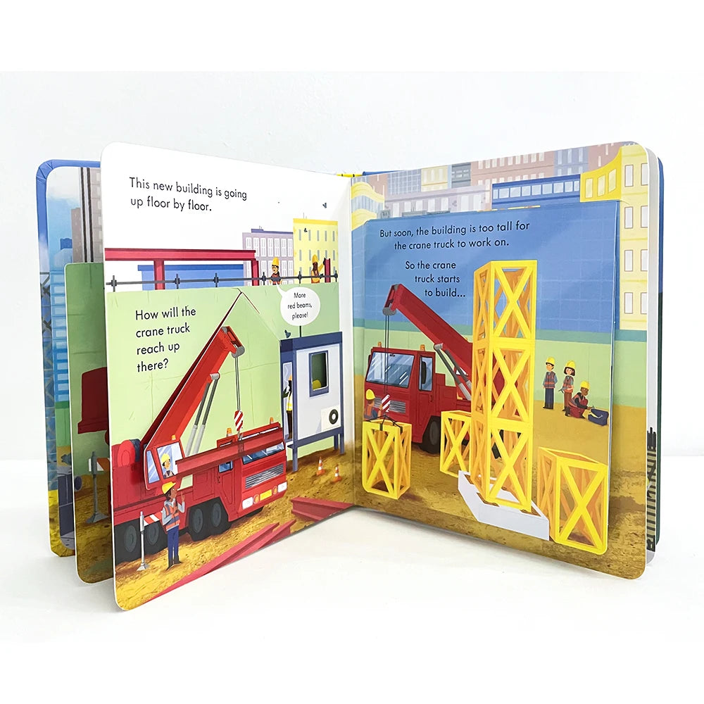 Usborne Peep Inside How Works Series Scientific Knowledge Learning Picture Book in English Daily Bedtime Reading Book