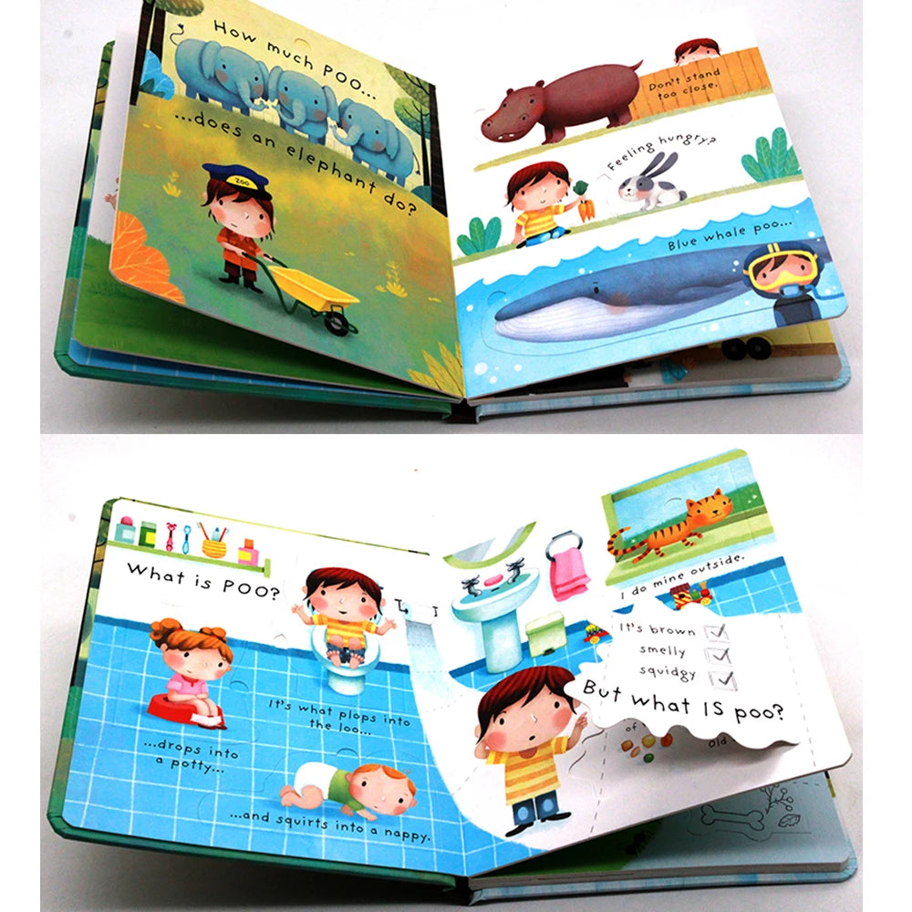 Kids Scientific Knowledge Learning Picture Books Usborne English Daily Knowledge Reading Book Early Educational Montessori