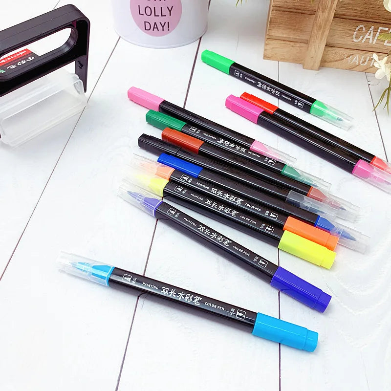 24 Page Fun Coloring Book, Warm Moments for Girls, Creative Entertainment, Fantasy Illustrations, Hand Drawn Art Drawing Book