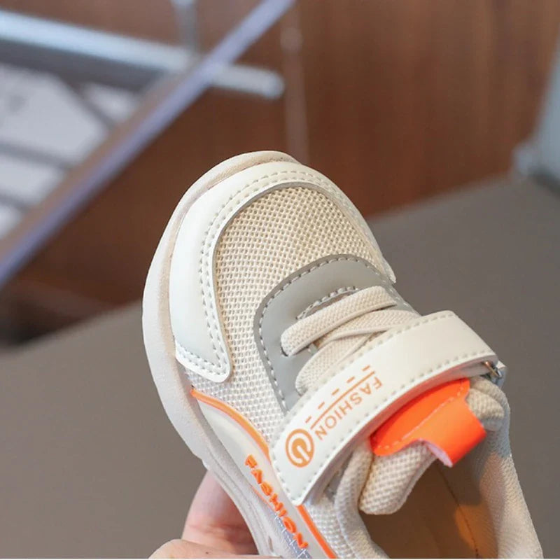 Brand Baby Shoe 2025 Spring New Soft Sole Walking Shoe Breathable Girl Sneakers Anti Slip Boy Running Shoe Kid Functional Shoes