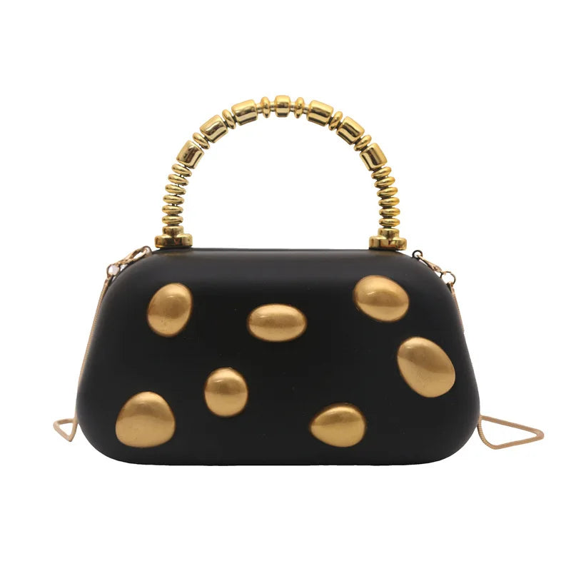 2025 Luxury Designer Women Fashion Large Capacity Trapeze Handbag Brand High-end Metal Lock Underarm Tote Bag Chic Shoulder Bag