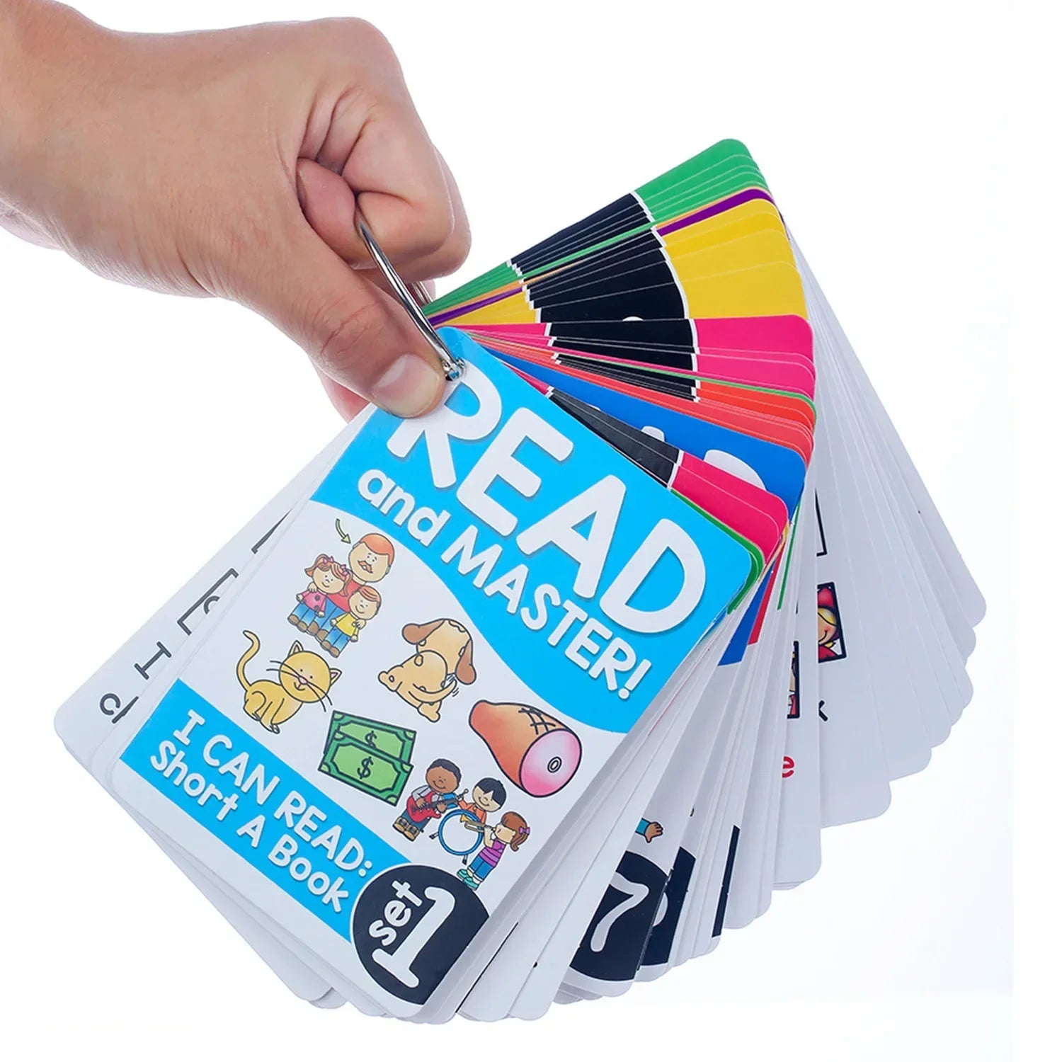 Early Learning Phonics Card Books Educational Language Toys Word Readings English Learning Gifts for Kids in Learning Education