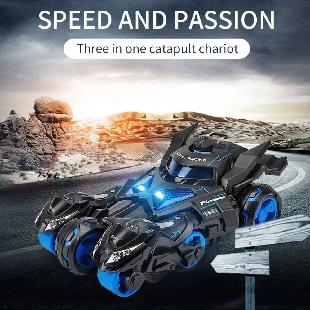 1:32 Motorcycle Ejector Car Model Diecast Model Alloy Kids Pull Back Car Toys Sound Light Inertia Simulation Motorcycle Toy