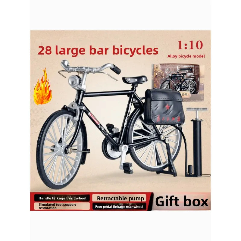 DIY Bicycle Model, Pressure Melting Finger Mountain Assembly Bicycle, Simulation Collection, Gifts, Children's Toys