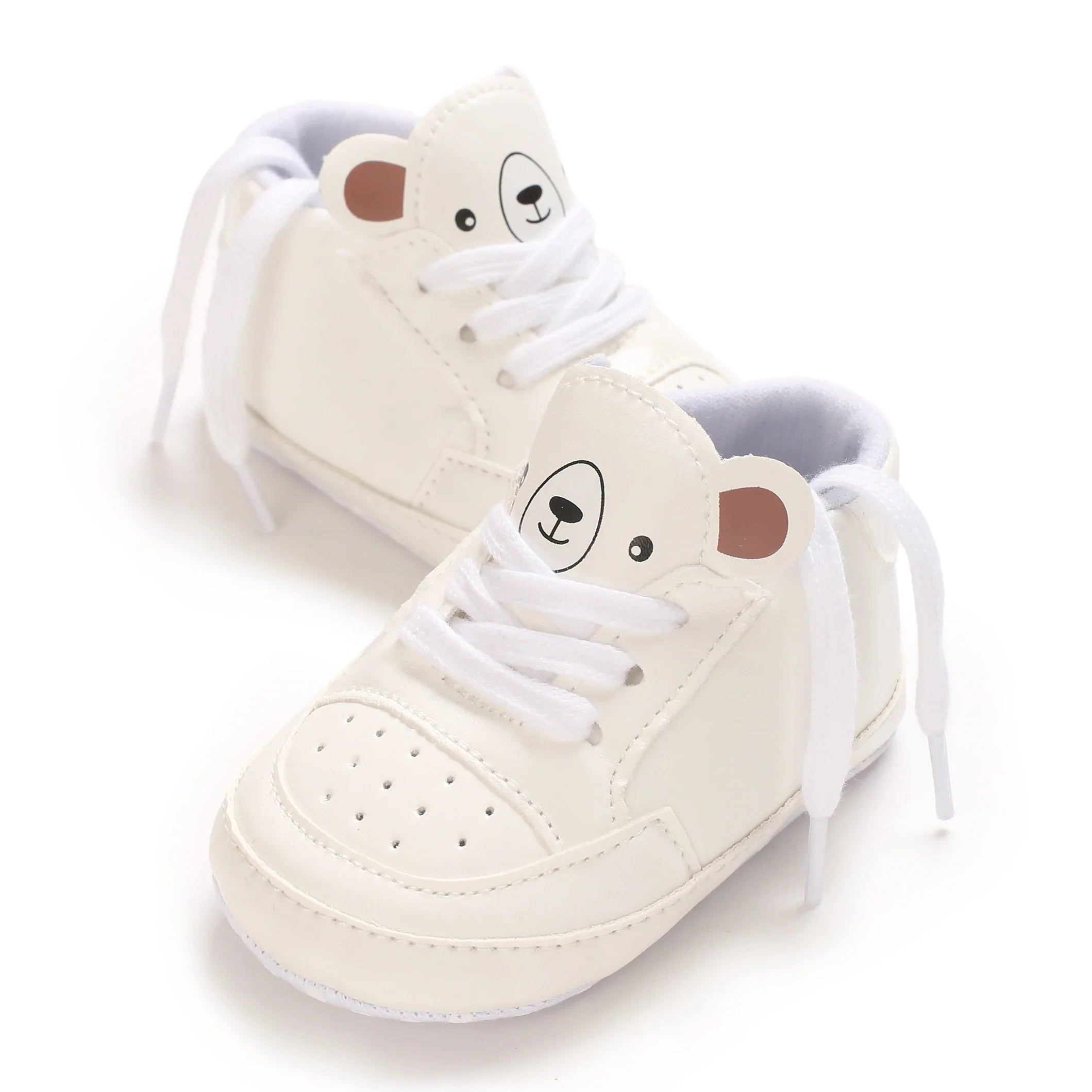 Cute Cartoon Baby Shoes For Spring And Autumn 0-18M Newborn Boys And Girls Anti Slip Walking Shoes Soft Soled Sports Shoes