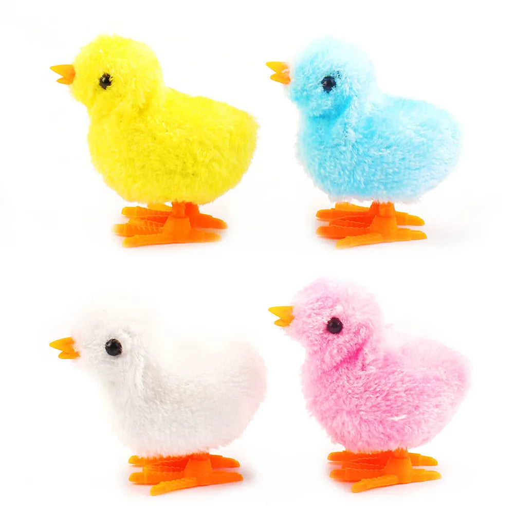 10 Pieces Cute Plush Chain Chick Toys Halloween Gifts, Birthday Party Favor Bags, Pinata Stuffers, Carnival Prizes