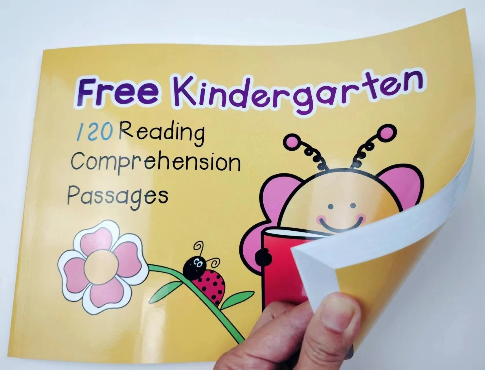 Kindergarten English Reading Comprehension Exercise Books Using Sentences Pictures and Questions To Improve Learning Skills