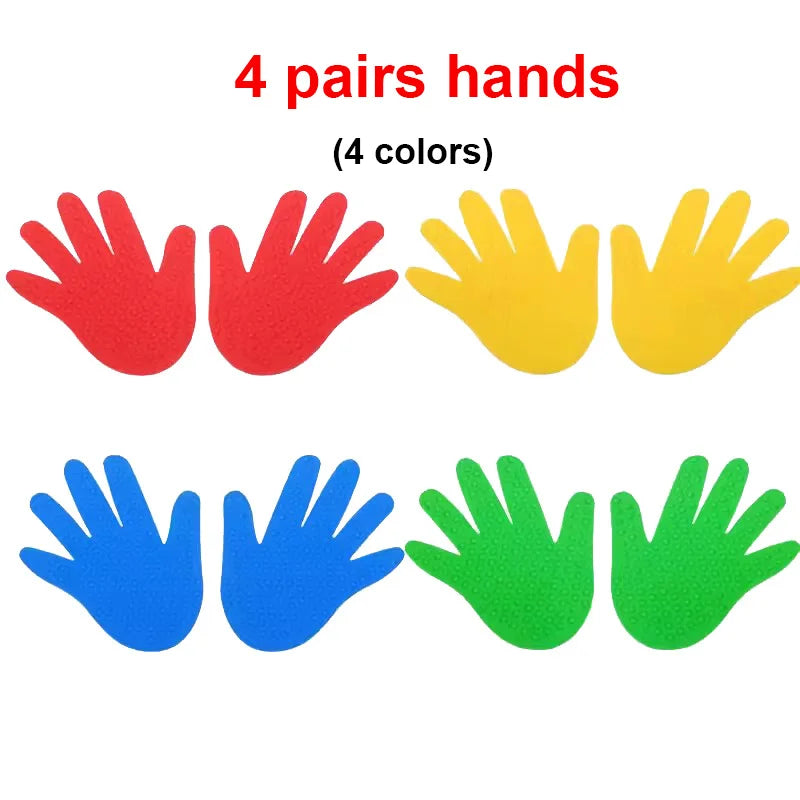 Hand and foot sports toys, busy and playful sensory games children's outdoor colorful crawling and jumping activity props