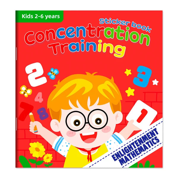 Children's Reusable Stickers Books Cartoon Stationery Stickers for Kids Early Education Cartoon Cute Stickers for Children Gift