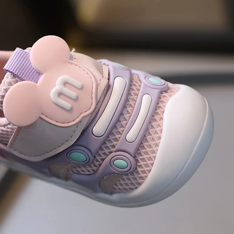 Baby Sneakers Spring Autumn Infant Shoes Soft Breathable Newborn First Walkers Baby Boy Girl Outdoor Flexible Walking Shoes