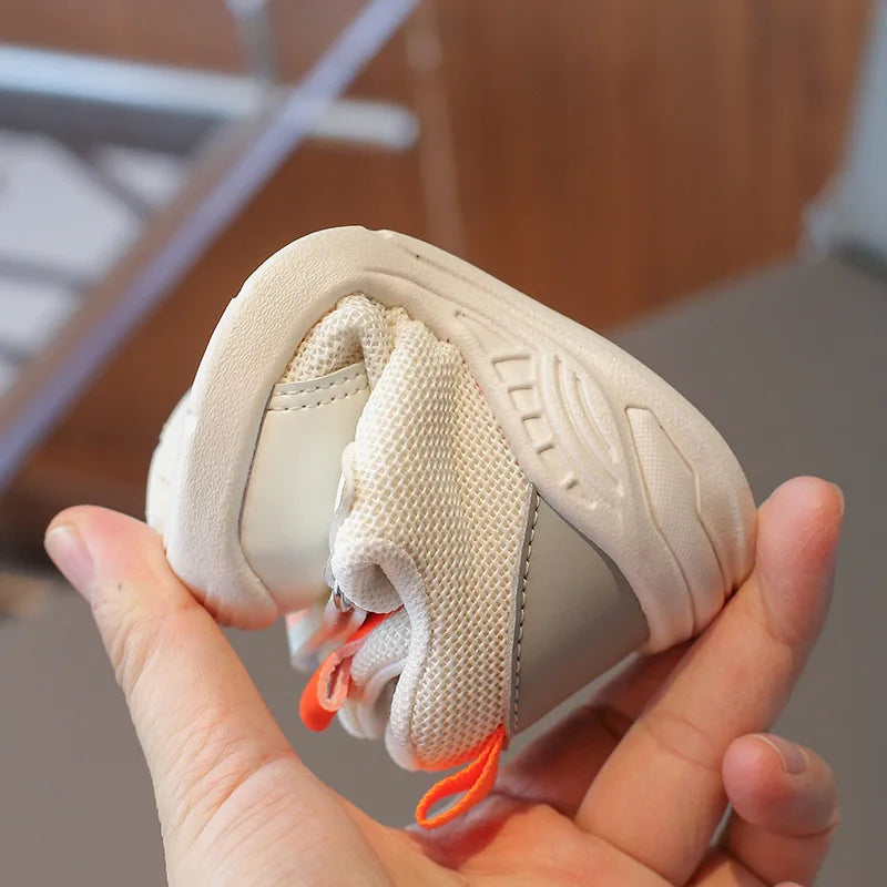 Brand Baby Shoe 2025 Spring New Soft Sole Walking Shoe Breathable Girl Sneakers Anti Slip Boy Running Shoe Kid Functional Shoes