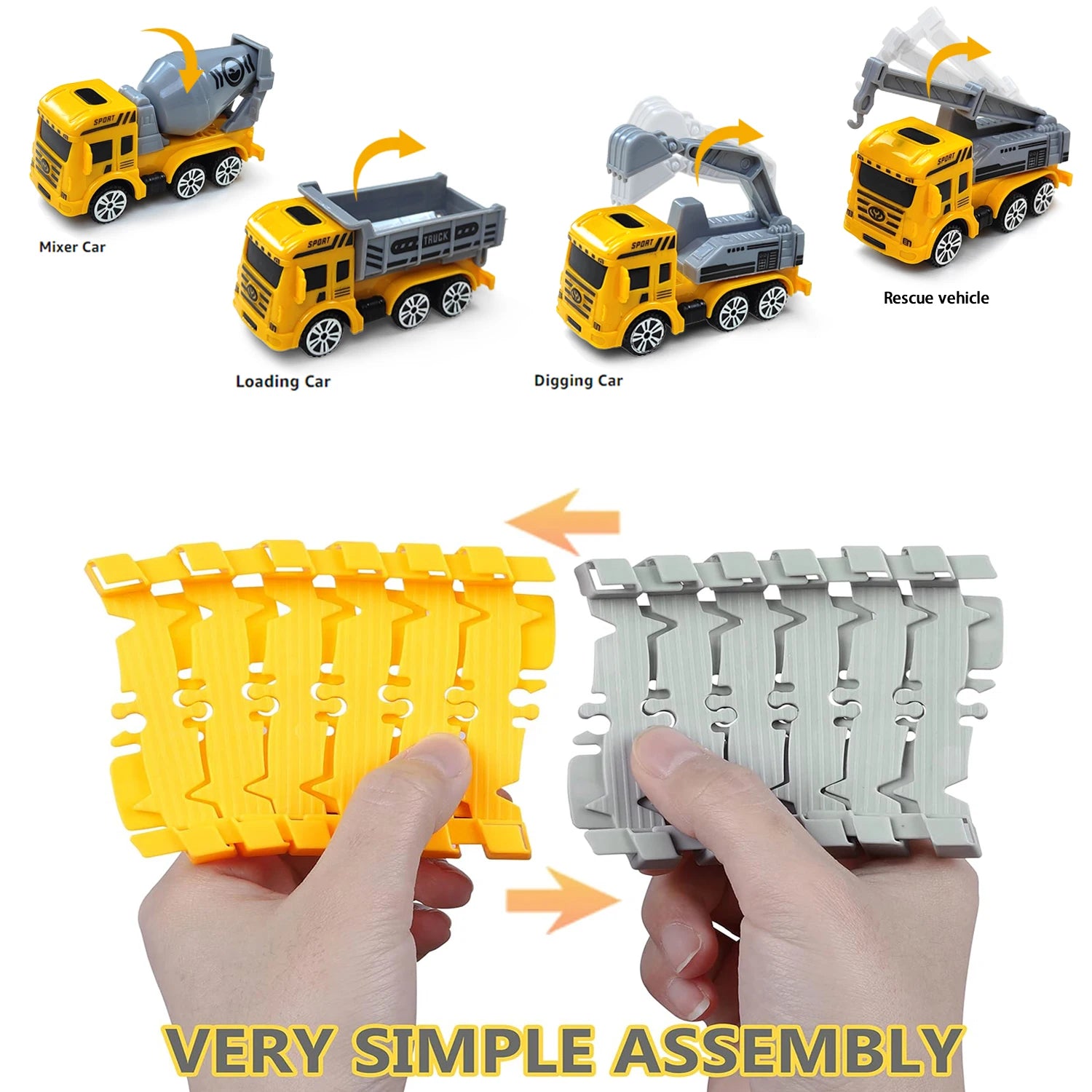 Space Track Toys Magic Climbing electric Engineering Race Car Toy  Bendable Flexible Race track Cars Train Toy For Kid Gift