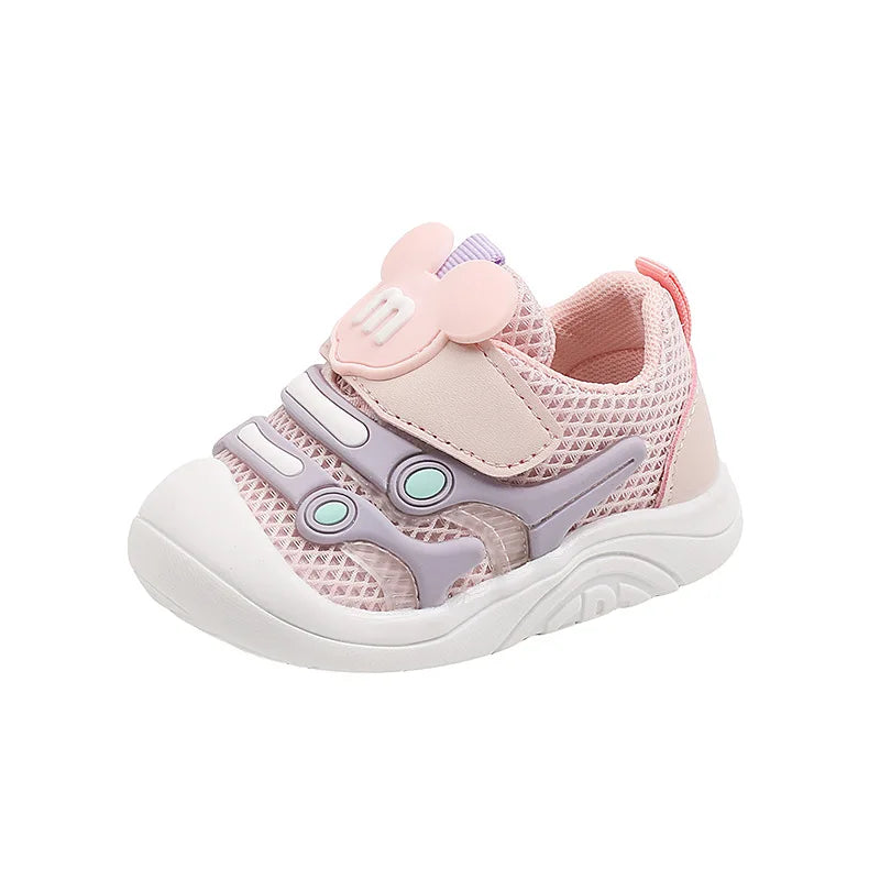 Baby Sneakers Spring Autumn Infant Shoes Soft Breathable Newborn First Walkers Baby Boy Girl Outdoor Flexible Walking Shoes