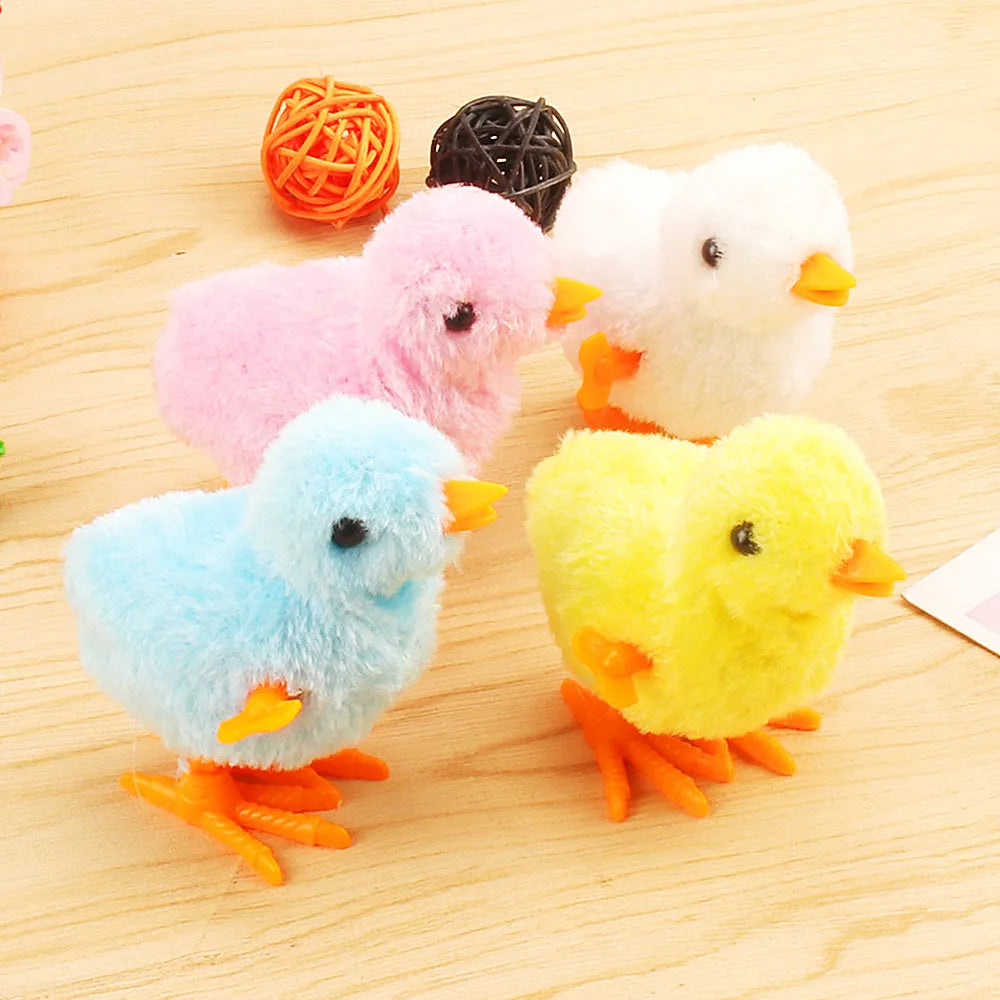 10 Pieces Cute Plush Chain Chick Toys Halloween Gifts, Birthday Party Favor Bags, Pinata Stuffers, Carnival Prizes