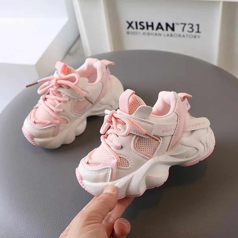 Fashion Children Sneakers Spring Autumn Causal Kid Running Walking Shoes Versatile Girls Boys Shoes