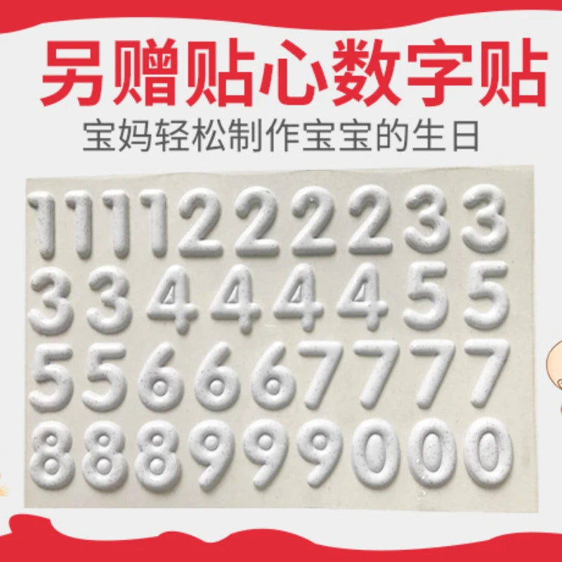 Baby Children's Hand and Foot Printing Mud Creative Diy Baby 100 Day Full Moon Gift First Year Souvenir