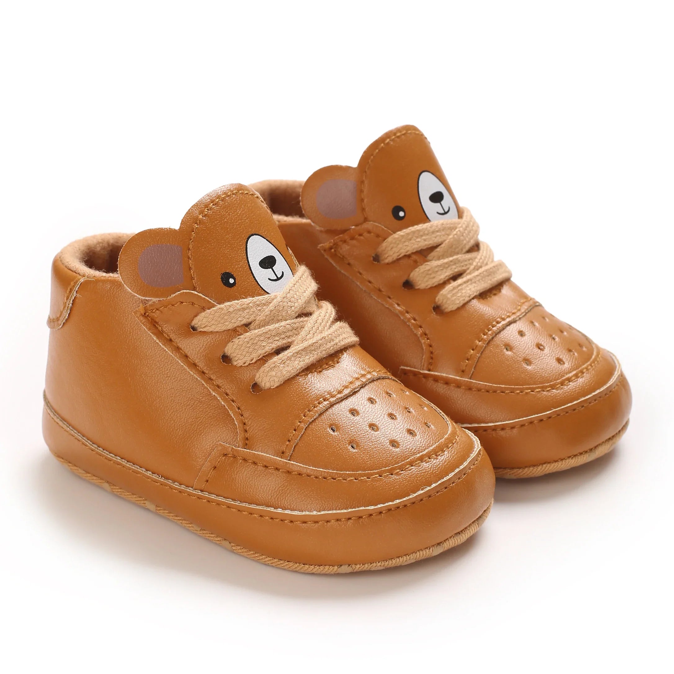 Cute Cartoon Baby Shoes For Spring And Autumn 0-18M Newborn Boys And Girls Anti Slip Walking Shoes Soft Soled Sports Shoes
