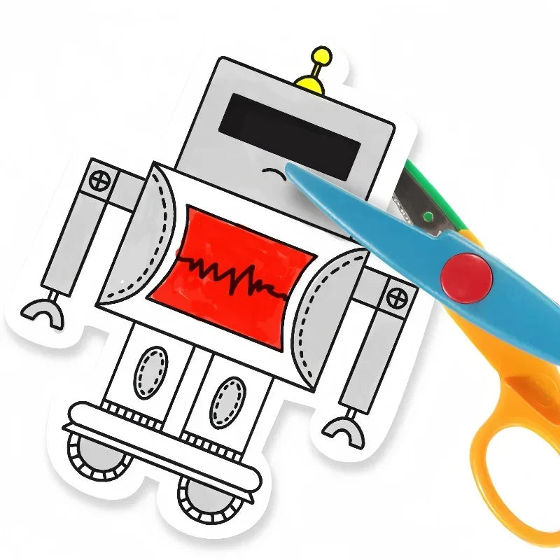 Kids Coloring Paper Roll Sticky DIY Drawing Graffiti Art Color Filling Educational Toys for Children Wall Floor Painting Gifts