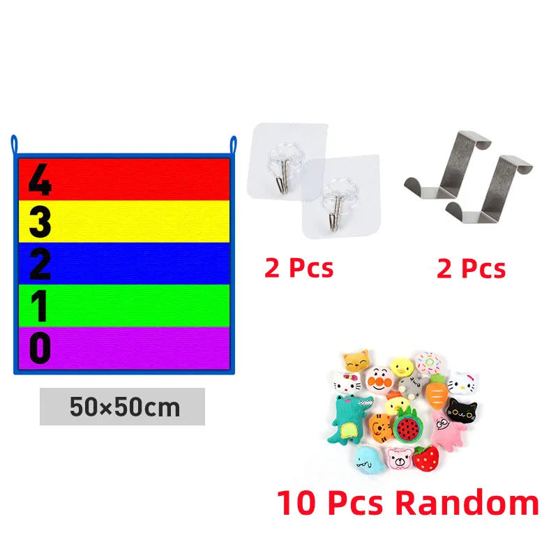 Children Sensory Integration Training Touch High Carpet Game Bounce Trainer Indoor Outdoor Kids Toys Height Ruler Promote Growth