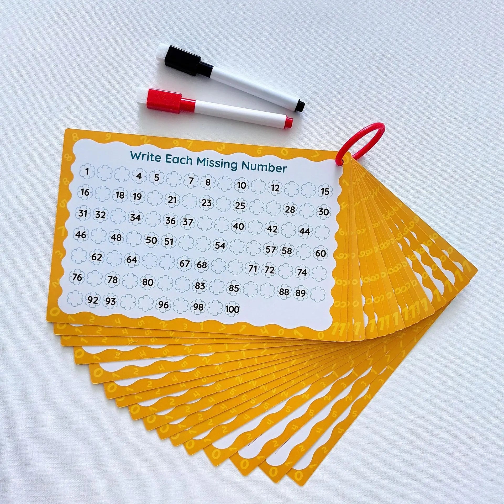 Children's Montessori Early Education Handwriting Exercise Book Reusable Word Writing Practice with Pen Training Card