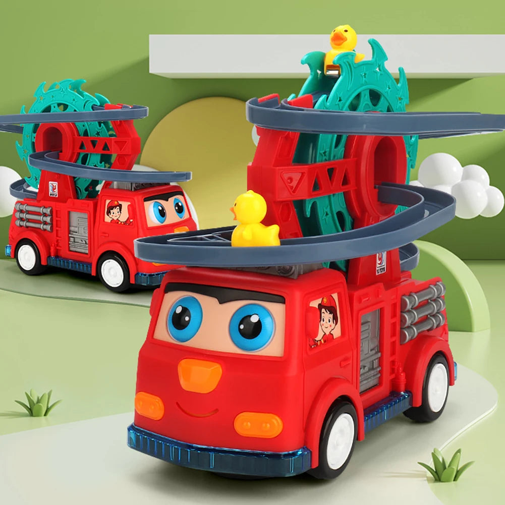 Animals Stair Climbing Toy Assembly Design Ferris Wheel Duck Toys Early Education Exercise Hands On Skills for Boys Girls