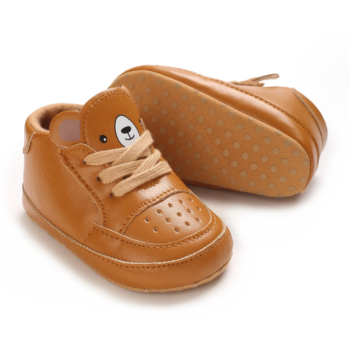Cute Cartoon Baby Shoes For Spring And Autumn 0-18M Newborn Boys And Girls Anti Slip Walking Shoes Soft Soled Sports Shoes
