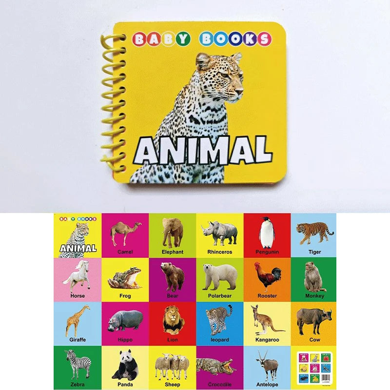 0-2 Years English Children Learning Cognitive Books Children's Enlightenment Books Children's Early Education Books Gifts