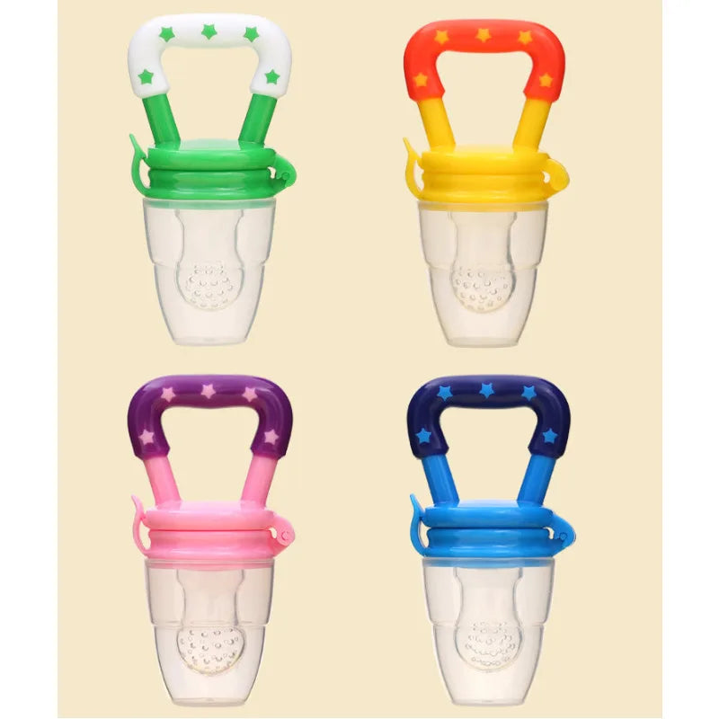 Baby Silicone Baby Fruit Feeder Food Supplement Pacifier Molar Stick Supplementary Portable Kids Boys Girls Fruit Supplement