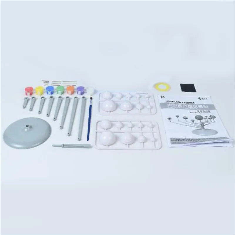 Solar System Nine Planets Planetarium Model Kit Astronomy Science Project DIY Kids Gift Worldwide Sale Early Education For Child