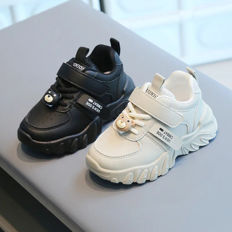 Tenis Kid Sneaker 2025autumn New Boy Dad Shoe Anti Slip Girl Shoe Soft Sole Tennis Female Cute Girl Sports Shoes Zapatillas Niña