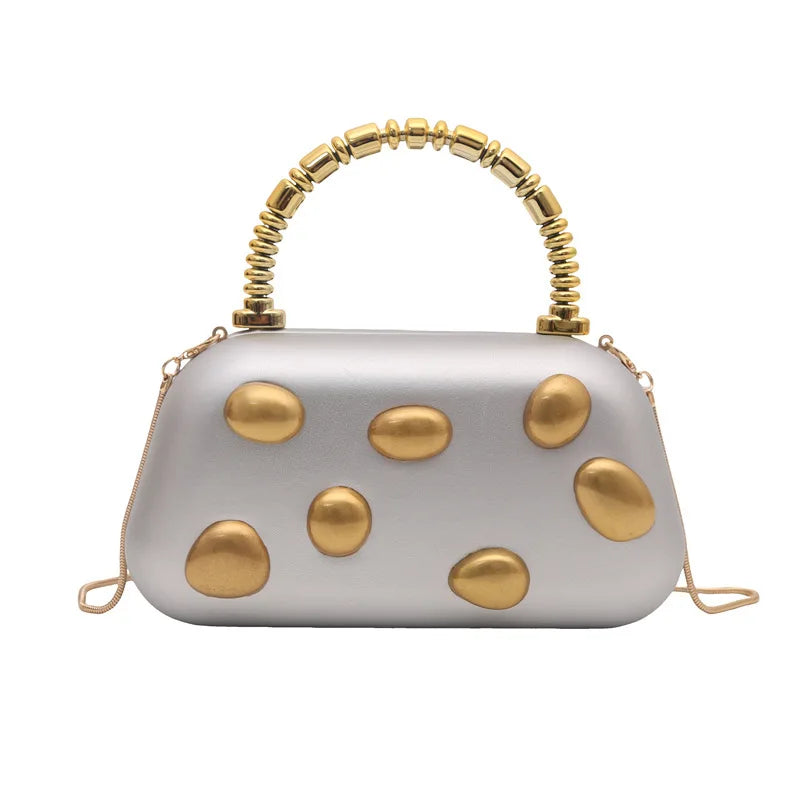 2025 Luxury Designer Women Fashion Large Capacity Trapeze Handbag Brand High-end Metal Lock Underarm Tote Bag Chic Shoulder Bag