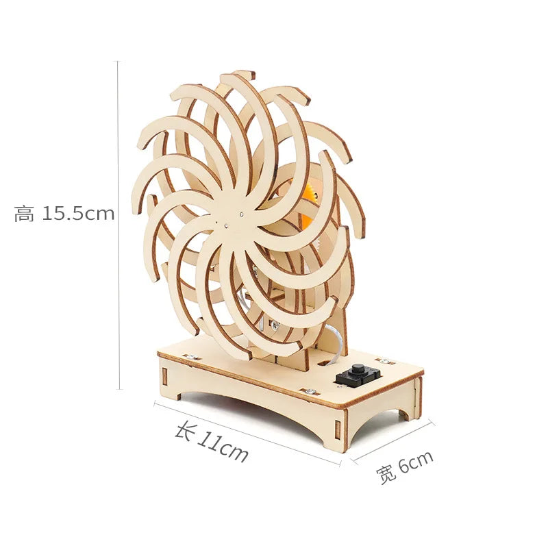 DIY Handmade Small Production Technology Physical Model Science Toys Experiment Educational Toy Project for School Kids