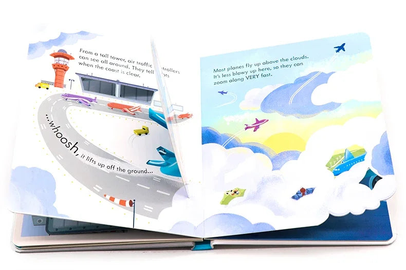 Usborne Peep Inside How Works Series Scientific Knowledge Learning Picture Book in English Daily Bedtime Reading Book