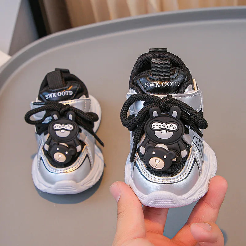 Cute Child Sneaker 2025 Autumn New Baby Shoe Comfort Kid Shoe Breathable Kid Running Shoes Fashion Girl Sneaker Gril Shoes Tenis