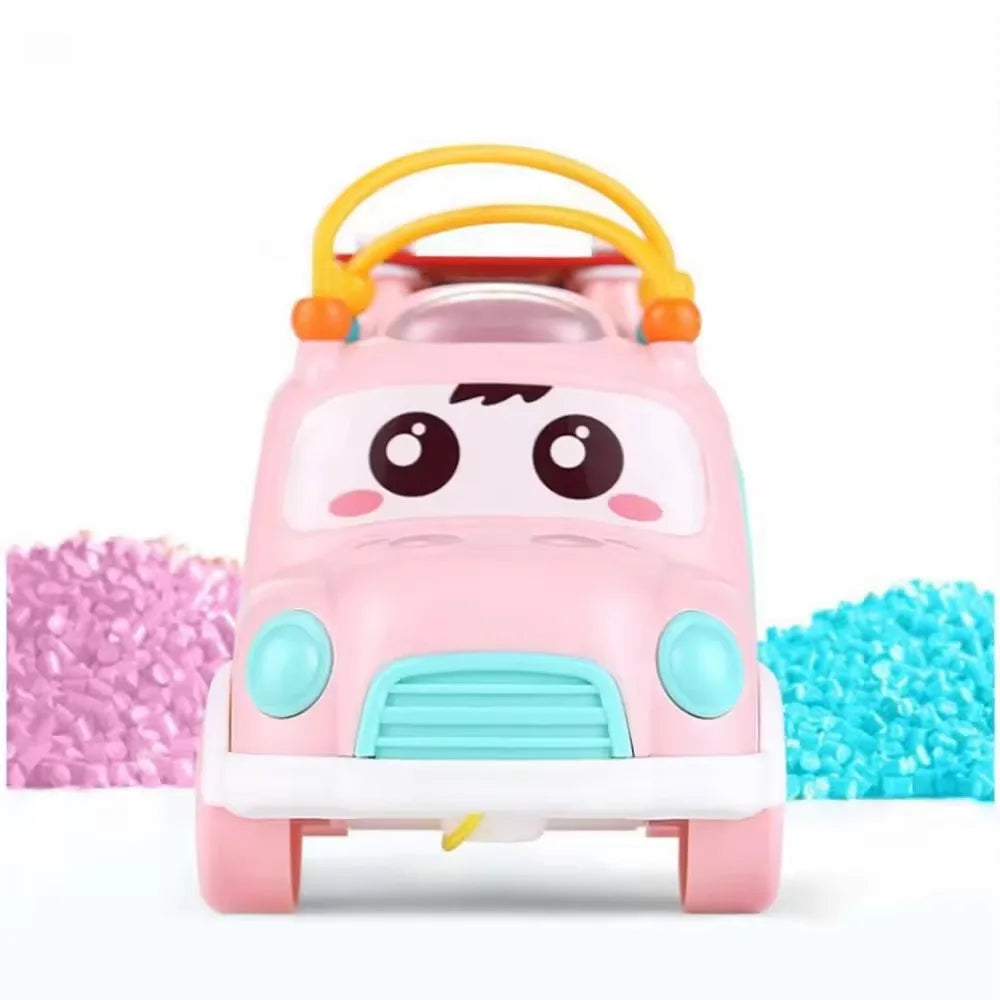 Children's Multifunctional Cartoon Imitation Instrument Xylophone, Baby Tapping Piano, Building Blocks, Bus Playing Music Toy