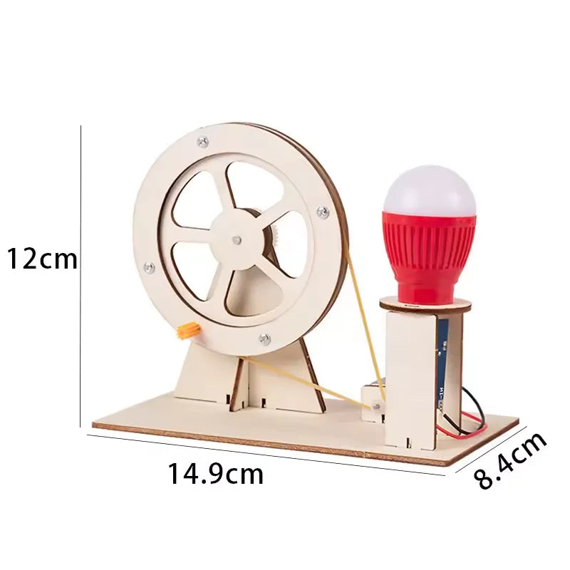 Kids DIY Science Toys Educational Scientific Experiment Kit Model Physics STEM Projects Puzzle Games School Lab Supply Gifts